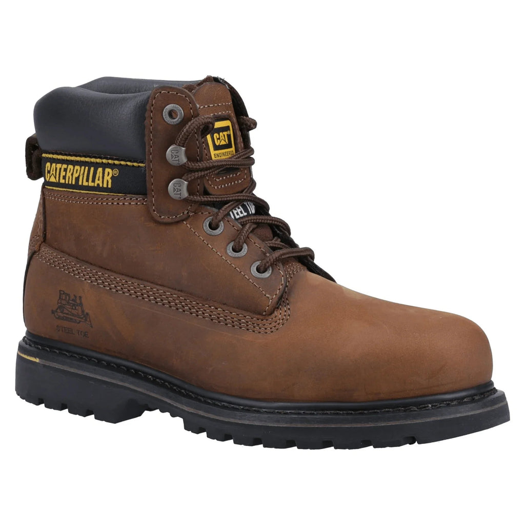 Caterpillar CAT Holton Steel Toe SB FO HRO SRC Work Boot