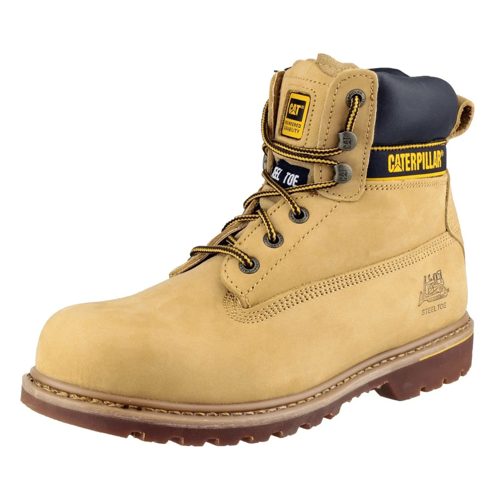 Caterpillar CAT Holton Steel Toe SB FO HRO SRC Work Boot
