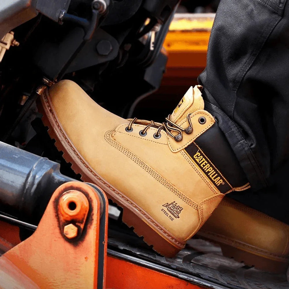 Caterpillar CAT Holton Steel Toe SB FO HRO SRC Work Boot