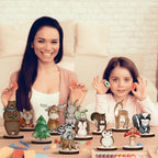 Geetery 12 Pcs Woodland Animal Cutouts – Forest Theme Party Decor & Centerpieces
