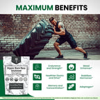 Organic Gelatinized Black Maca – 200 Capsules (1000 mg each) for Energy, Focus & Endurance