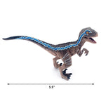 Gemini&Genius Velociraptor Toy with Movable Jaw and Hands | Cake Topper & Collectible Figure