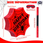 Gemscream Spider Pinata Set – Hero Party Decorations with Stick & Blindfold
