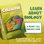 Genius Games Cellulose: A Plant Cell Biology Game | Mensa-Recommended STEM Board Game