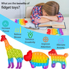 Genovega 24-Pack Fidget Toys Bulk Gift Set — Classroom, Desk & Party Favors