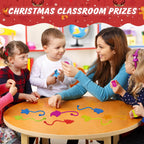 Genuvi Christmas Sticky Hands Bulk 42-Pack – Kids Party Favors & Stocking Stuffers