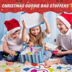 Genuvi Christmas Sticky Hands Bulk 42-Pack – Kids Party Favors & Stocking Stuffers