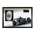 George Russell Signed Mercedes F1 Cap Iconic Frame (ACG Cert)