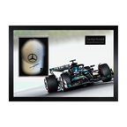 George Russell Signed Mercedes F1 Cap Iconic Frame (ACG Cert)