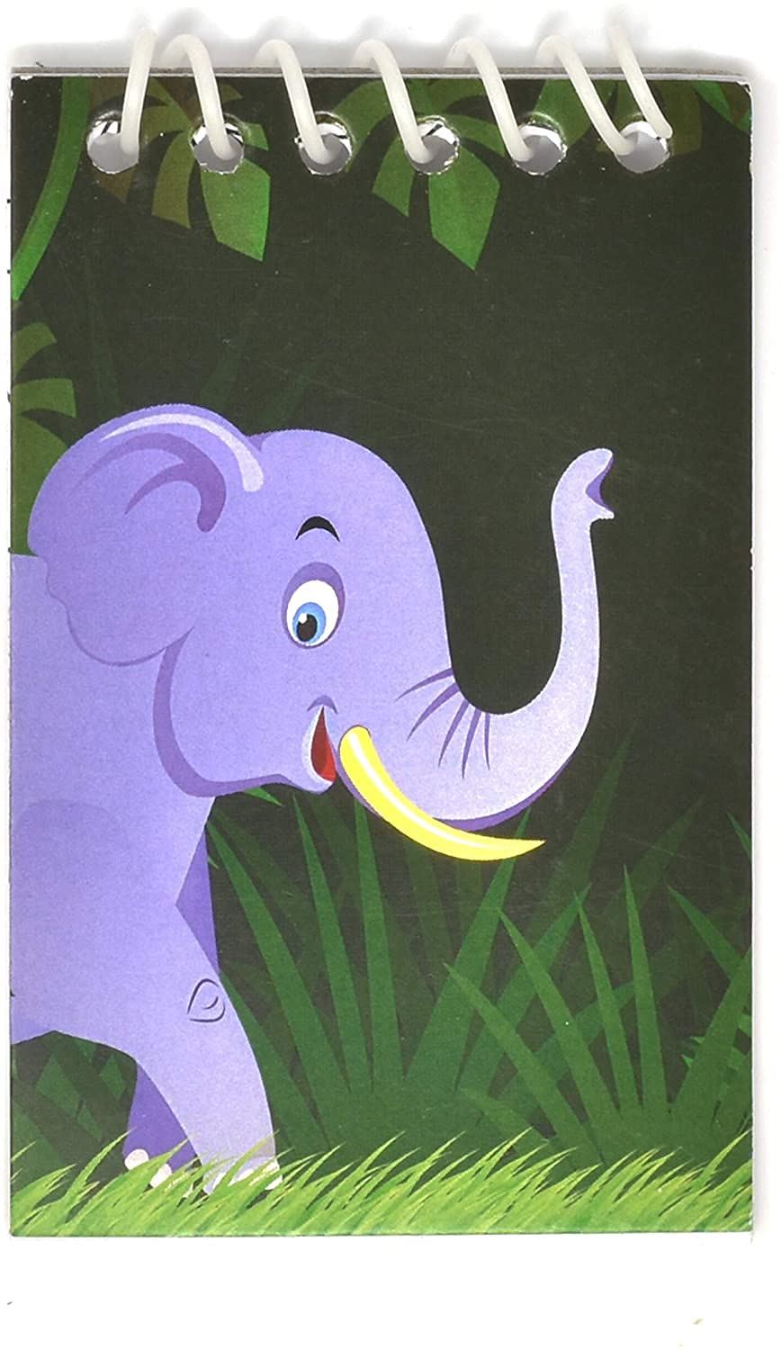 Gift Boutique 48 Zoo Animal Mini Notepads – Jungle Safari Theme Party Favors