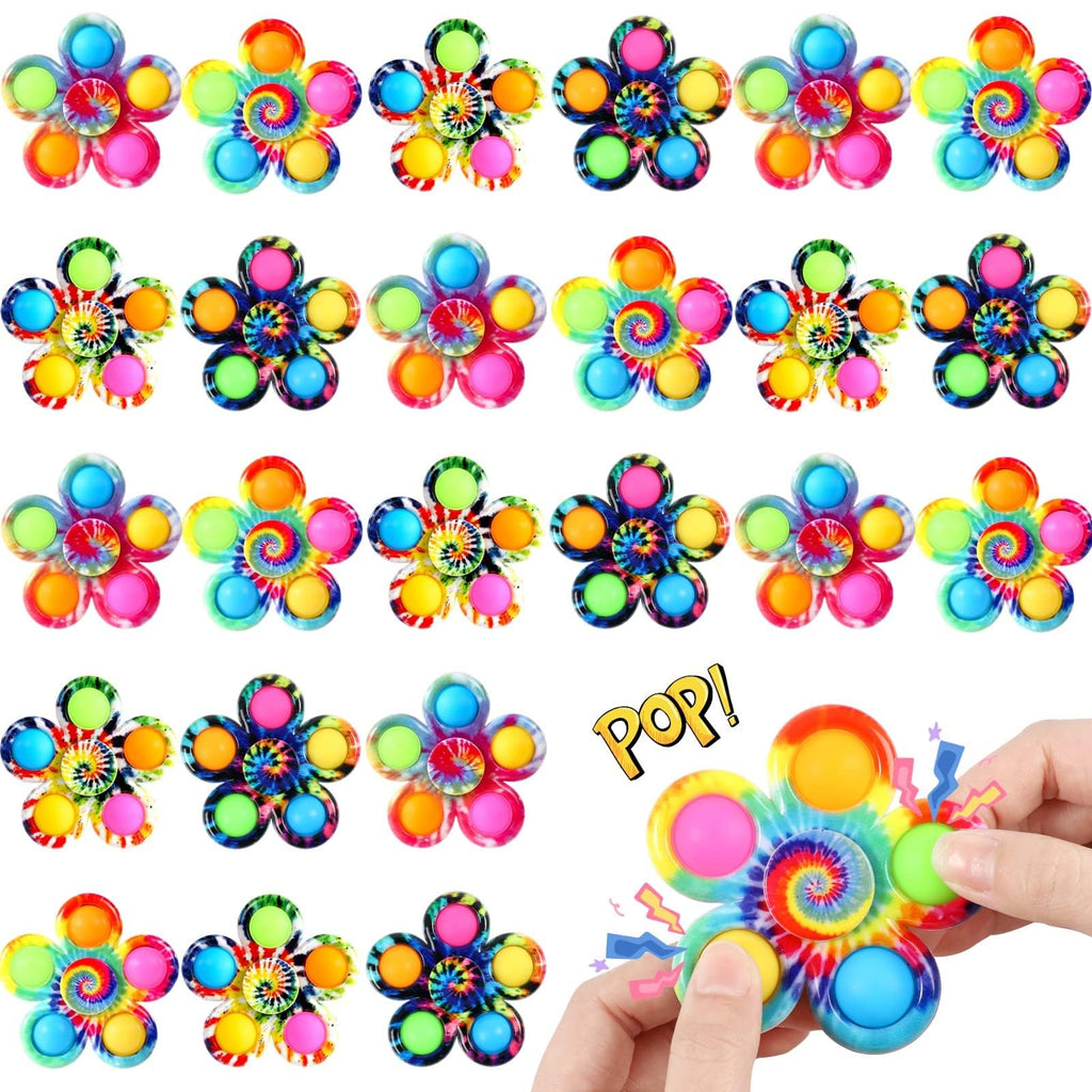 Gigilli 24-Pack Fidget Spinners – Party Favors & Classroom Prizes