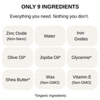 Ginger Armor Caramel-Tinted Organic Face Cream | Daily SPF Moisturizer, 2 oz