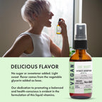 GIVOL Organic ZINC Boost Mist 40 mg – Sugar Free, Vitamin C & Elderberry – Vegan Liquid Spray (60 ml)