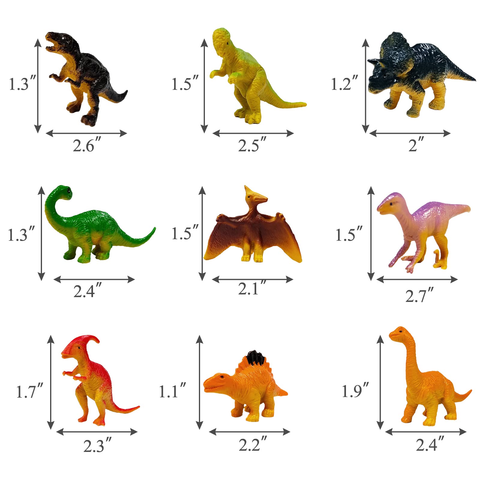 GLAHORSE 26-Piece Dinosaur Cake Toppers Set with Eggs, Nest, Trees & Leaves – Birthday Party Decor