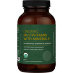 Global Healing Center USDA Organic Multivitamin – Women & Men, 120 Capsules