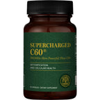Global Healing Center Supercharged C60 – 10x More Powerful Fullerene + Organic MCT Powder (30 Capsules)