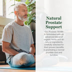 Global Healing Bio Prostatagesundheit – Nahrungsergänzungsmittel für Männer | Unterstützung der Prostata & Harntraktkomfort – 59 ml
