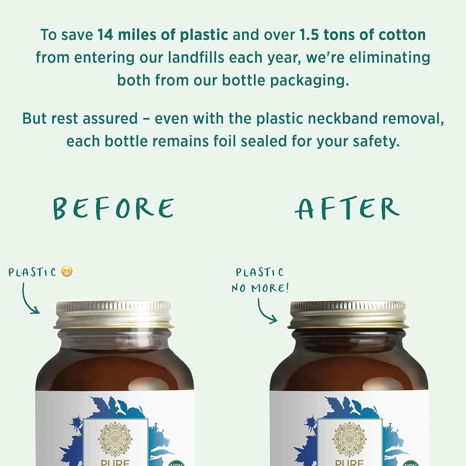 PURE SYNERGY SuperPure Fucoidan-Extrakt | Bio-Braunalgen | Unterstützung für Immunsystem, Verdauung & gesundes Altern (60 Kapseln)