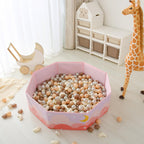 GOGOSO Ball Pit Balls – Stars & Moon Shapes, 100pcs | Toddler Play, Photo Props, Pool & Party Decor