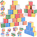 GOLDGE 40 Mini Cube Puzzles – 3x3, 40 Pieces, 6 Colors | Party Favors & Classroom Prizes