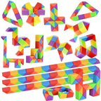 GOLDGE 80-Pack Mini Cube Puzzle Fidget Toys – Bulk Party Favors, Travel Toys & Classroom Rewards (Ages 4-8)