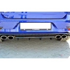 Maxton Design - Rear Splitter Volkswagen Golf R / R-Line Hatchback Mk7 Facelift