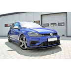 Maxton Design - FRONT SPLITTER V.1 VW GOLF 7 R / R-LINE FACELIFT