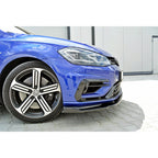 Maxton Design - FRONT SPLITTER V.1 VW GOLF 7 R / R-LINE FACELIFT