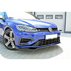 Maxton Design - FRONT SPLITTER V.2 VW GOLF 7 R / R-LINE FACELIFT
