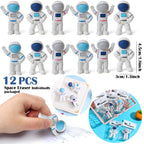Golray 134pcs Space Party Favors Kit – Glow Tattoos, Erasers, Necklaces & Wristbands