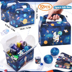 Golray 134pcs Space Party Favors Kit – Glow Tattoos, Erasers, Necklaces & Wristbands
