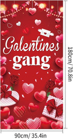 Galentines Day Decorations | Large Door Cover & Banner by GOOD FEEL KING