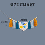 Gostman Outer Space One High Chair Banner – First Trip Around the Sun Birthday Decor