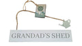 The Potting Shed Hanging Garden Signs 26cm Garden Shed Gift grandads  shed