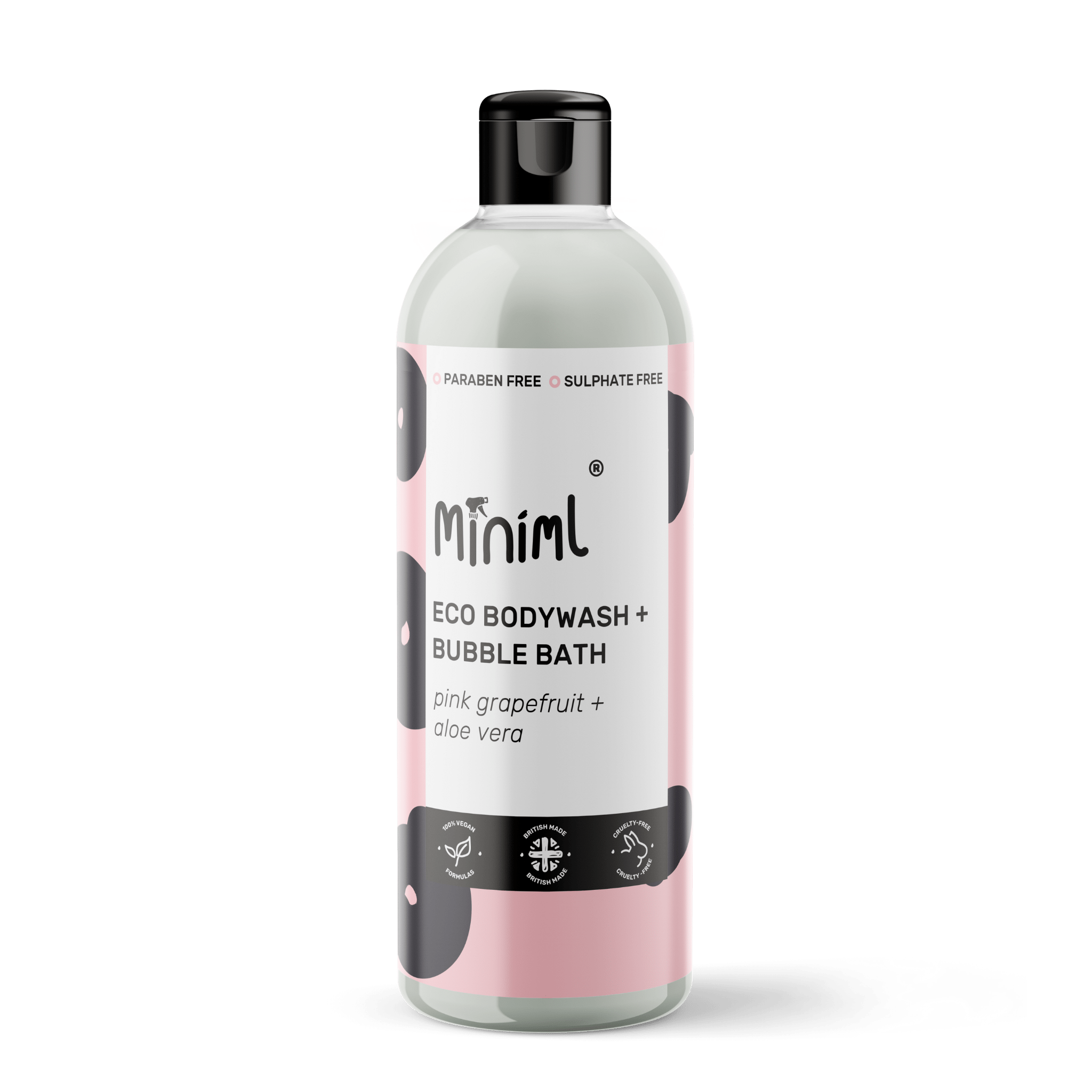 Grapefruit & Aloe Body Wash – 500ml Sulphate-Free Cleanser