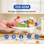Greencian 200pc Racing Car Party Set – Plates, Napkins & Forks for 50 Guests