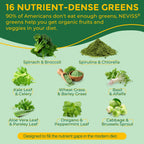 Bio Super Greens Gummis + Probiotika – Spirulina, Chlorella, Spinat, Pilze, Zuckerfrei Vegan 60 Stück