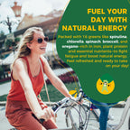 Bio Super Greens Gummis + Probiotika – Spirulina, Chlorella, Spinat, Pilze, Zuckerfrei Vegan 60 Stück