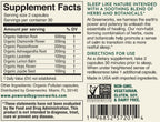 Greenworks Nature's Rest Melatonin-Free Sleep Aid | Organic Herbal Blend (60 Count)
