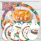 Grencian 200Pcs Caterpillar First Birthday Tableware Set – Green Insect Theme Plates, Napkins & Utensils (Serves 50)