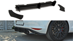 Maxton Design - Rear Diffuser & Rear Side Splitters VW GOLF MK7 Pre Facelift GTI