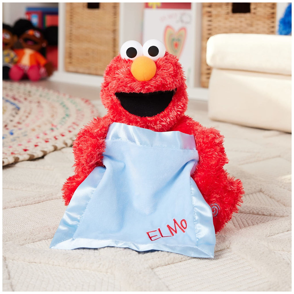 GUND Peek-a-Boo Elmo Animated Plush – 15” Sesame Street Official Toy for Ages 18 Months+