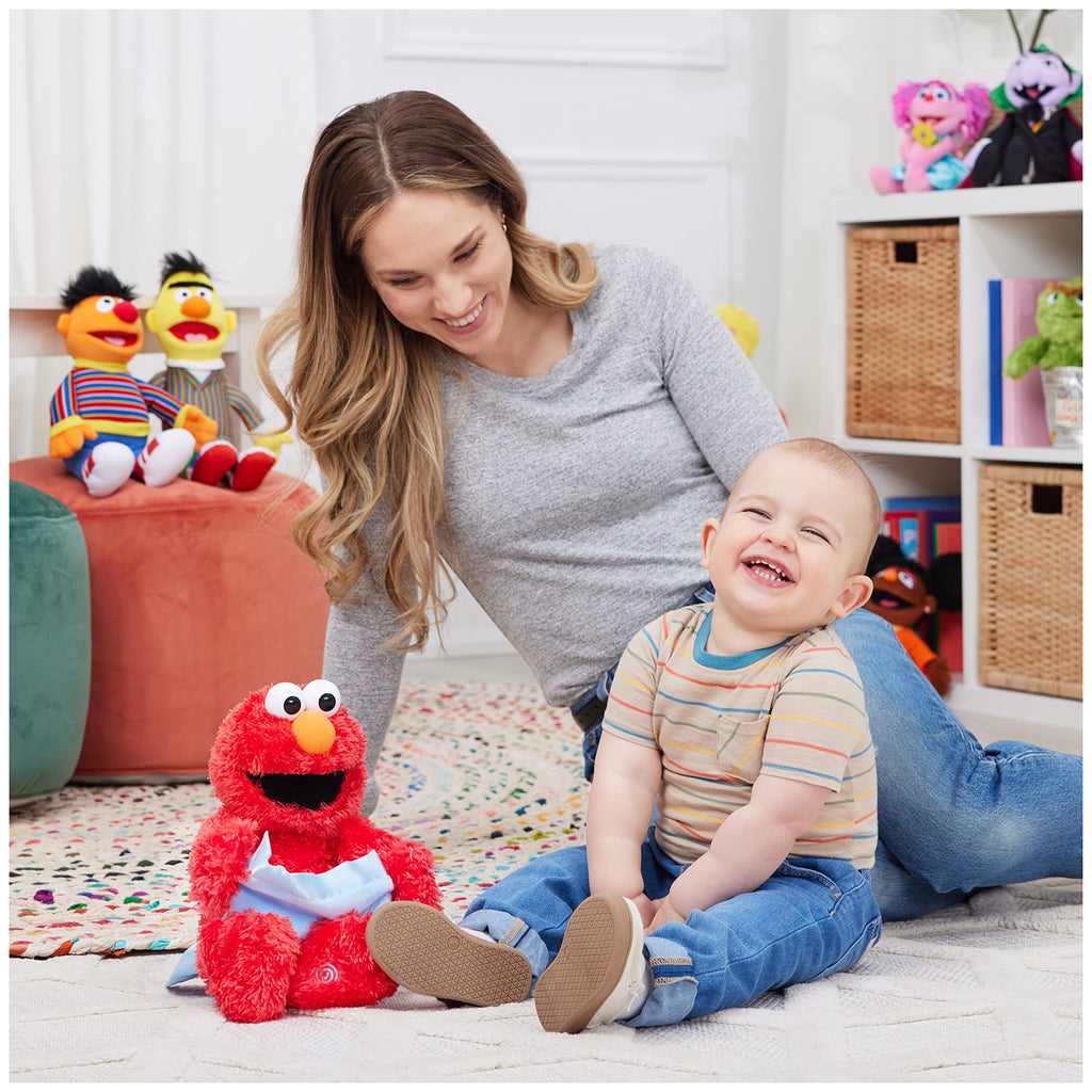 GUND Peek-a-Boo Elmo Animated Plush – 15” Sesame Street Official Toy for Ages 18 Months+
