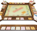 GUYTRENDz Custom Board Game Frame – Personalized Monopoly Organizer (Walnut)