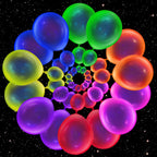GYIPFIPA 100 Pcs UV Neon Balloons – Blacklight Glow Party Decor