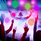 GYIPFIPA 300 Pcs UV Neon Balloons – Glow in the Dark Balloons for Parties and Weddings