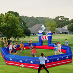 GYMMALL Gaga Ball Pit Inflatable 20FT with Built-in Blower – Portable Indoor/Outdoor Gagaball Court