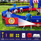 GYMMALL Gaga Ball Pit Inflatable 20FT with Built-in Blower – Portable Indoor/Outdoor Gagaball Court