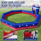 GYMMALL Gaga Ball Pit Inflatable 20FT with Built-in Blower – Portable Indoor/Outdoor Gagaball Court