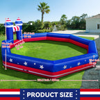 GYMMALL Gaga Ball Pit Inflatable 20FT with Built-in Blower – Portable Indoor/Outdoor Gagaball Court
